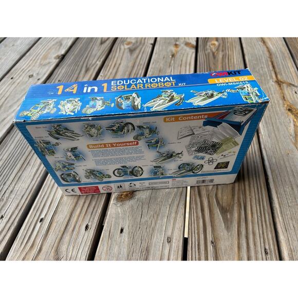 2013 Robotikits 14 In 1 Educational Solor Powered Robot Kit (Age 10+) - Picture 4 of 4